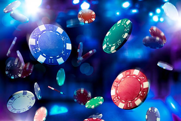 Live casino dealer table with multi-camera setup